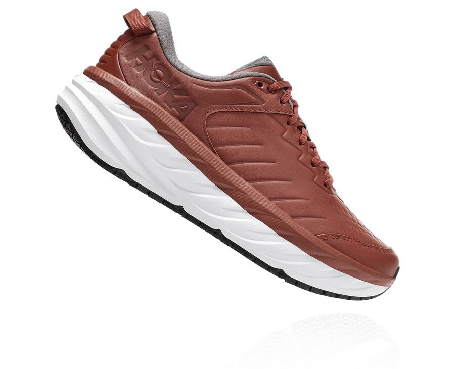 Hoka One One Running Shoes Mens Brown - Bondi Sr - 51763BVZG